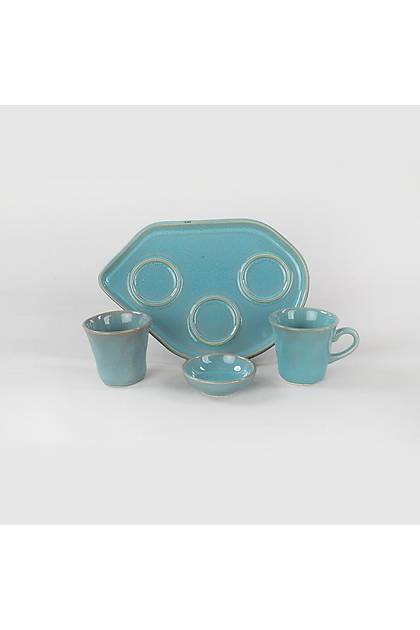 Ocean Moka Kahve Sunum Seti 8 Para 2 Kiilik