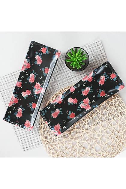 Siyah Gl Kayk Tabak 33 Cm 2 Adet - 18229