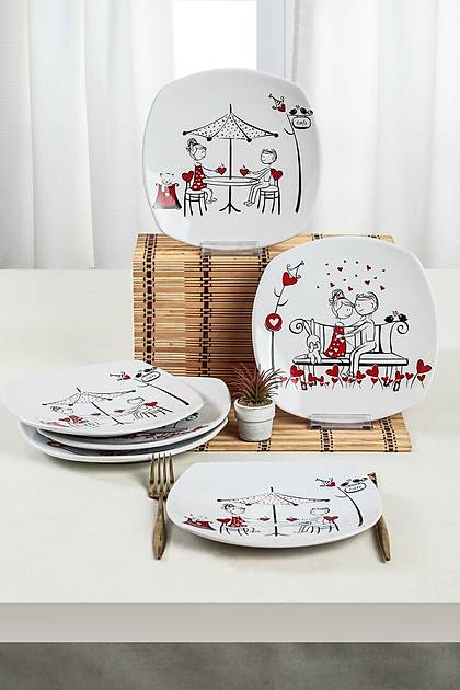 Keraart Peri Masal Pasta Taba 22 Cm 6 Adet