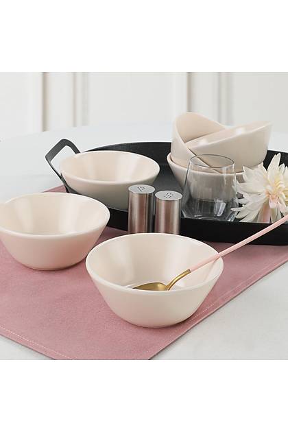 Mat Krem Hitit orba Kasesi 14 Cm 6 Adet