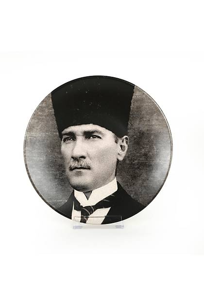 Atat�rk Portre Hediyelik/Dekoratif Tabak - 18239