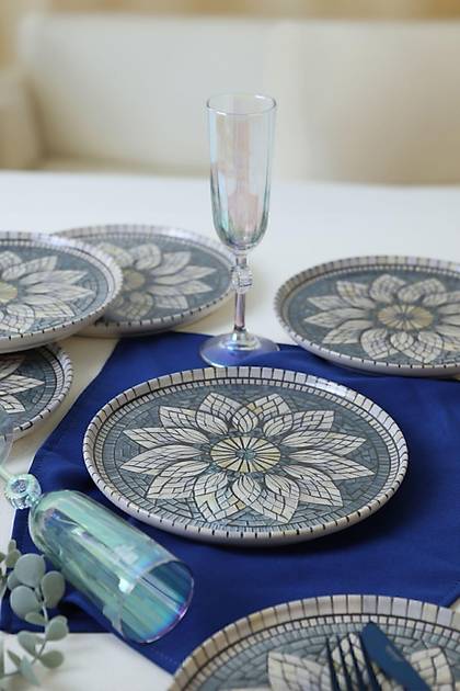 Keraart Mosaic Marvels Pasta Taba 22 cm 6 Adet 21619