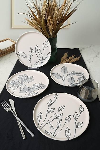 Leaf Traces Nordc Pasta Taba 22 Cm 4 Adet  / 22881-82-83-85