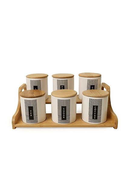 Bambu Standl 6 Para Baharat Seti Tutku 1403