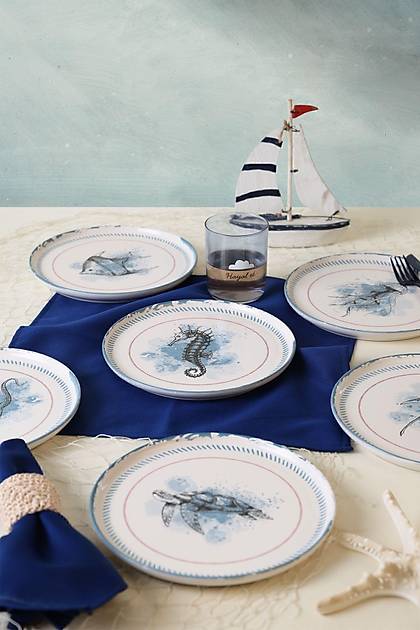 Keraart Marine Life Pasta Taba 22 Cm 6 Adet 21768-73