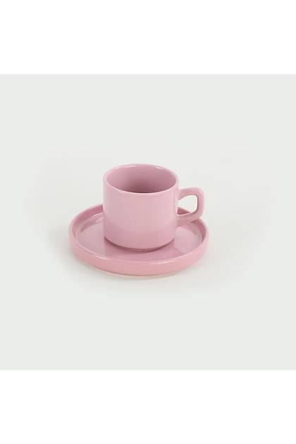 Violet Stackable ay Fincan Takm 12 Para 6 Kiilik - 451