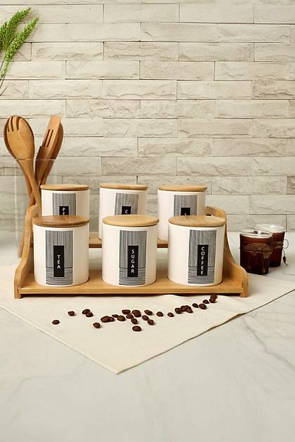 Bambu Standl 6 Para Baharat Seti Tutku 1403
