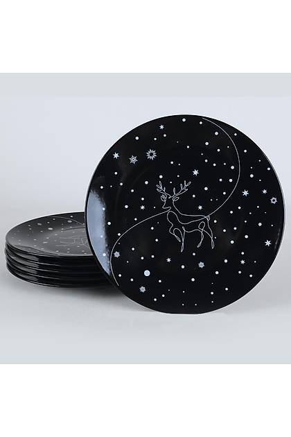 Winter Night Ege Pasta Taba 20 Cm 6 Adet