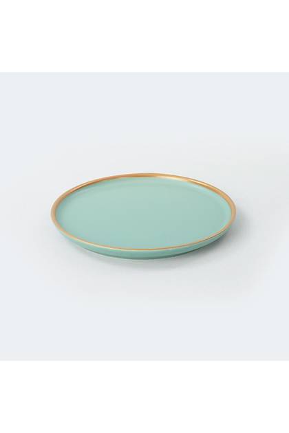 Nordic Gold Mat Ak Yeil Pasta Taba 22 Cm 6 Adet