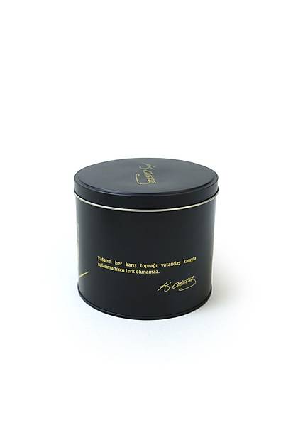 Keraart Gold Ay yldz zel Teneke Kutulu Atatrk Kupa 10 Cm