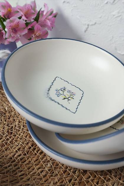 Floral Waves Halka Sosluk / erezlik 13 Cm 6 Adet 22670