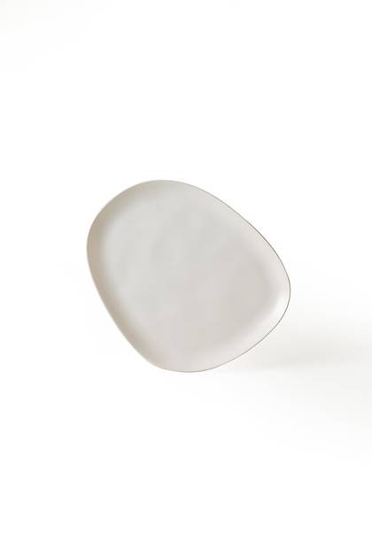 Mat Beyaz Tetra Servis Taba 30 Cm 6 Adet