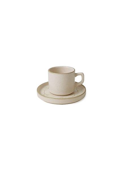 Taupe Bloom Stackable ay Takm 12 Para 6 Kiilik 22520-28