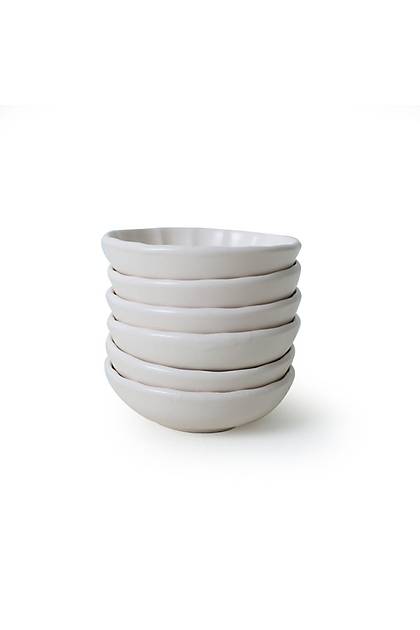 Mat Krem Sirius erezlik / Sosluk 12 Cm 6 Adet 950