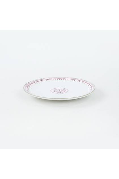 Red Circle Pasta Taba 20 Cm 6 Adet - 19873