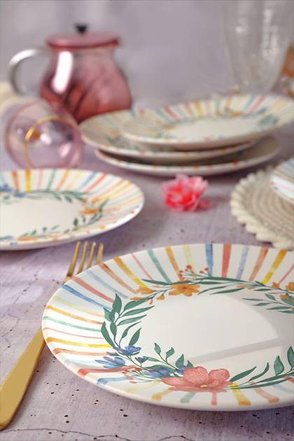 Soft Flowers Pasta Taba 20 Cm 6 Adet 22322