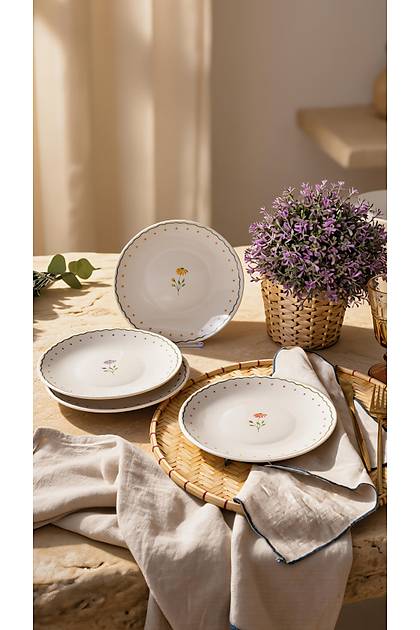 Bella Natura Pasta Taba�� 20 Cm 4 Adet 23975-76-77-78