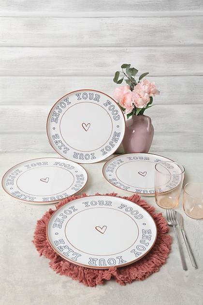 Enjoy Your Food Nordic Servis Taba 28 cm 4 Adet 22973