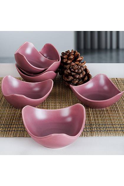 Mat Violet Lotus erezlik/Sosluk 14 Cm 6 Adet