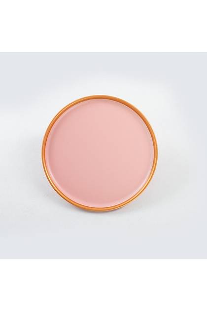 Wide Gold Mat Ak Pembe Yemek Takm 6 Kiilik 24 Para