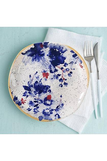 Keraart Mimoza Organik Pasta Taba 20 Cm 6 adet
