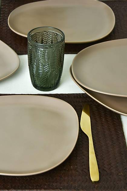 Mat Toprak Taupe Tetra Servis Taba 30 Cm 6 Adet 977
