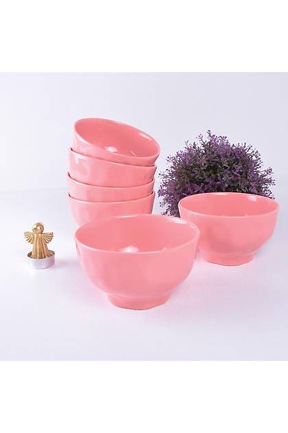 Pembe Organik orba Kasesi 15 Cm 6 Adet