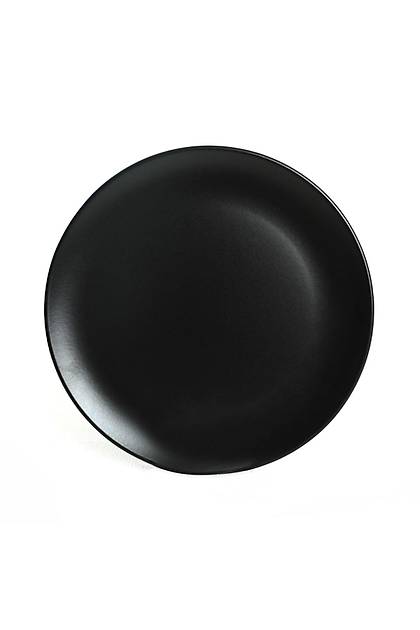 Mat Siyah Delta Pasta Taba 21 Cm 6 Adet