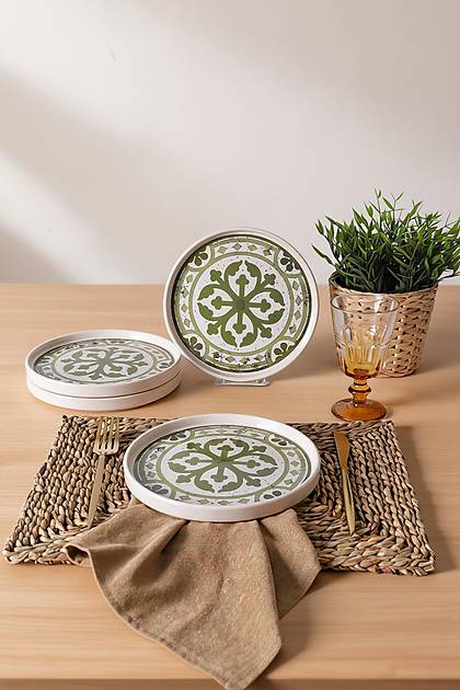 Timeless Green Stackable Pasta Taba�� 21 Cm 4 Adet 21974