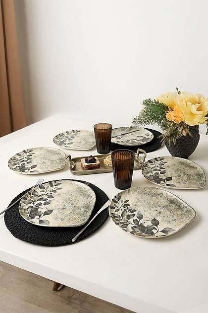 Forest Rustle Serenity Servis Taba 27 Cm 6 Adet 23008