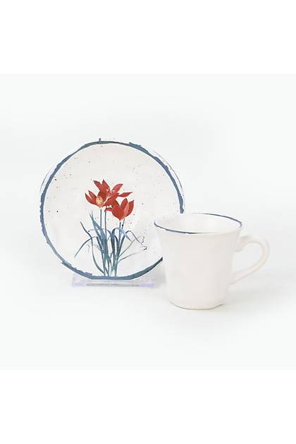 Anatolian Flowers Organik Kahve Fincan Takm 12 Para 6 Kiilik - 256/287