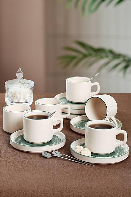 Keraart Maya Stackable ay Takm 12 Para 6 Kiilik - 20789-98
