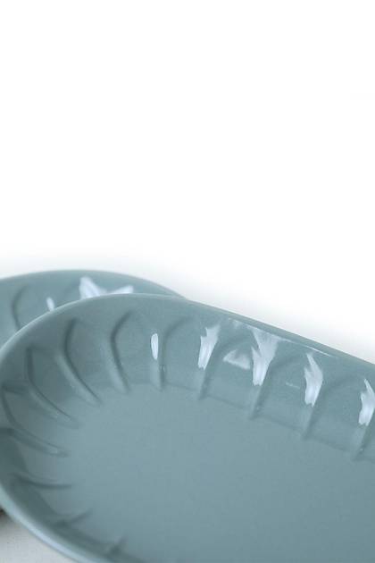 Yeil Badem Kayk Tabak 25 Cm 2 Adet 326