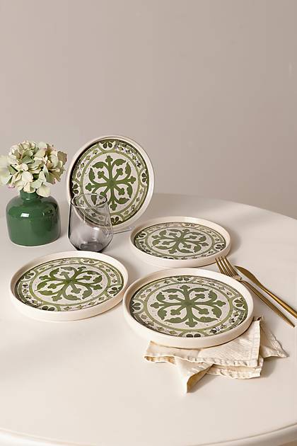 Timeless Green Stackable Pasta Taba�� 21 Cm 4 Adet 21974