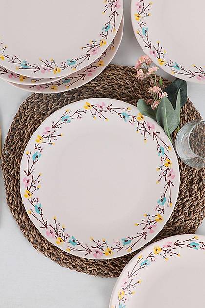 Keraart Tomurcuk Servis Taba 25 Cm 6 Adet