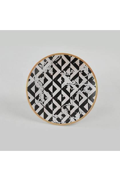 Trigon Marble Pasta Taba 20 Cm 4 Adet - 18765-66-67-68