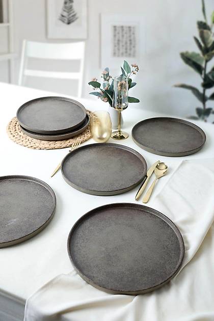 Keraart Vintage Stackable Servis Taba 27 Cm 6 Adet 21724