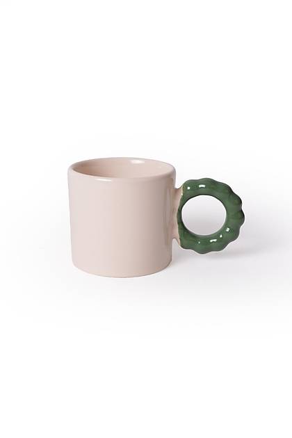 Krem �nci Kupa Ye�il Kulplu 8 Cm 2 Adet 030-310