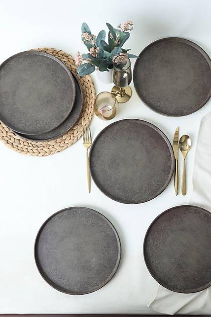 Keraart Vintage Stackable Servis Taba 27 Cm 6 Adet 21724