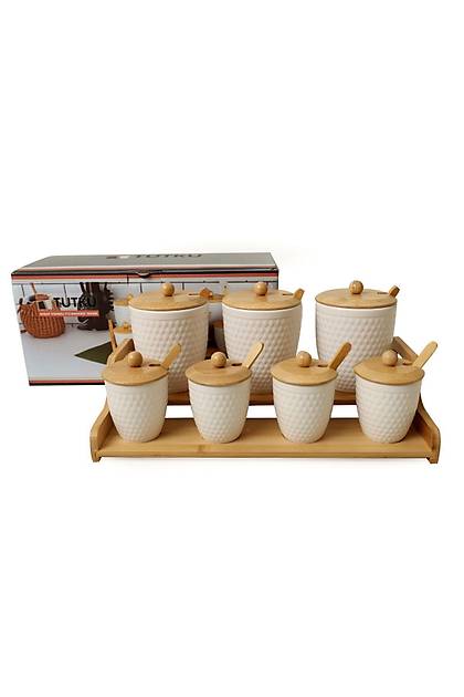 Bambu Standl 7 Para Baharat Seti Tutku 1419