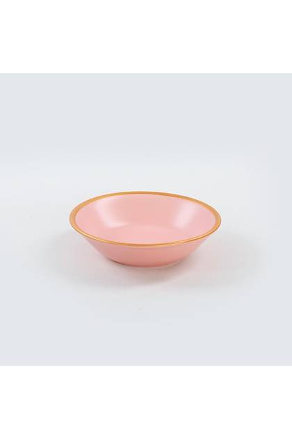 Wide Gold Mat Ak Pembe Yemek Takm 6 Kiilik 24 Para