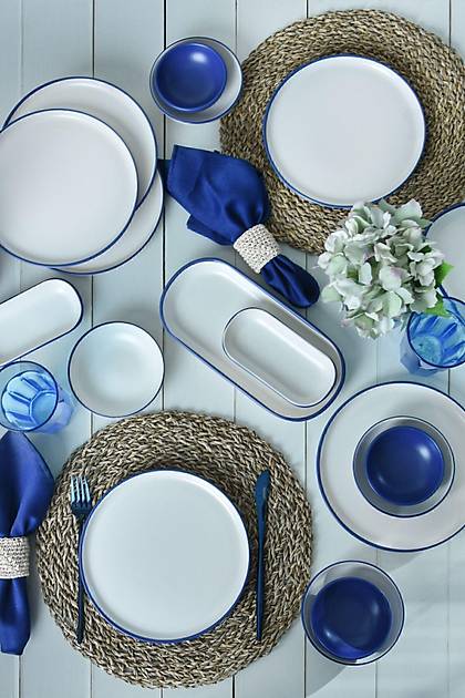Line Blue Kahvalt Takm 18 Para 6 Kiilik 20004