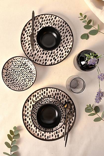 Shadow Nordic Yemek Tak�m� 6 Par�a 2 Ki�ilik 21434