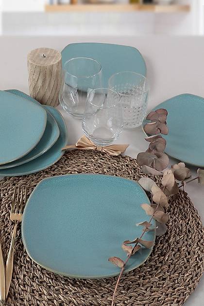 Blue Granit Kem Pasta Taba 22 Cm 6 Adet