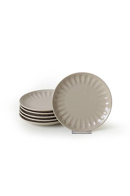 Taupe Badem Pasta Taba 21 Cm 6 Adet 594