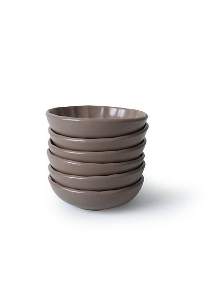 Mat Toprak Taupe Sirius erezlik / Sosluk 12 Cm 6 Adet 977
