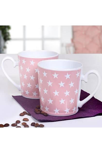 Yldz Aura Kupa Pembe 9 Cm 2 Adet