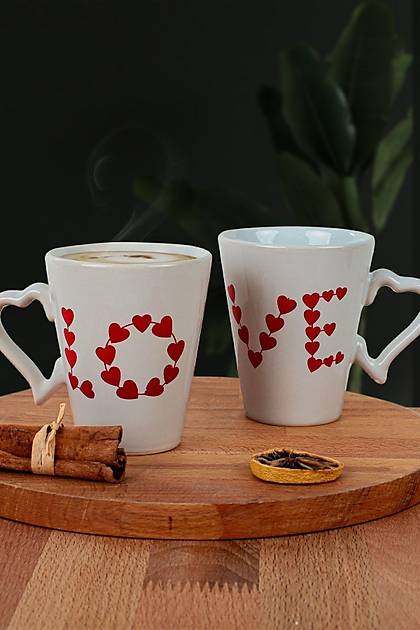 Keraart Love Kupa 9 Cm 2 Adet