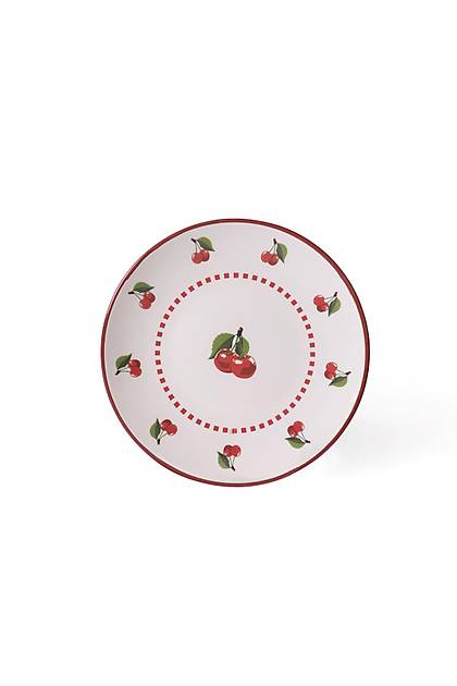 Plaid Cherry Pasta Taba�� 20 Cm 4 Adet 23766-74
