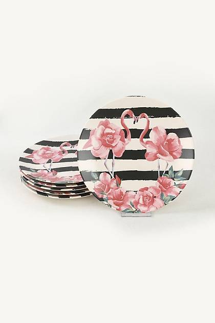 Keraart Flamingo Servis Taba 26 Cm 6 Adet - 18311